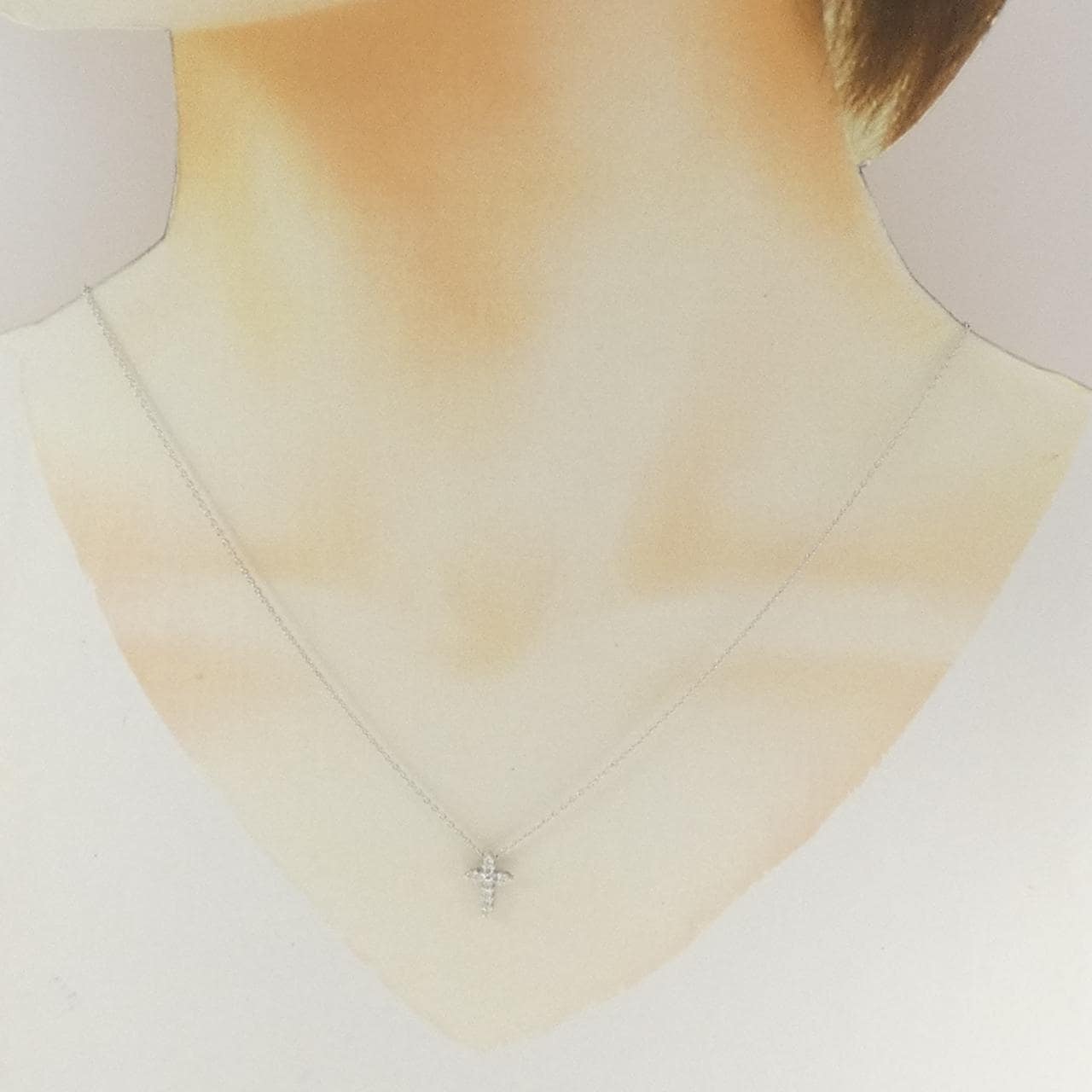 タサキ ダイアモンド ネックレス 0.10CT