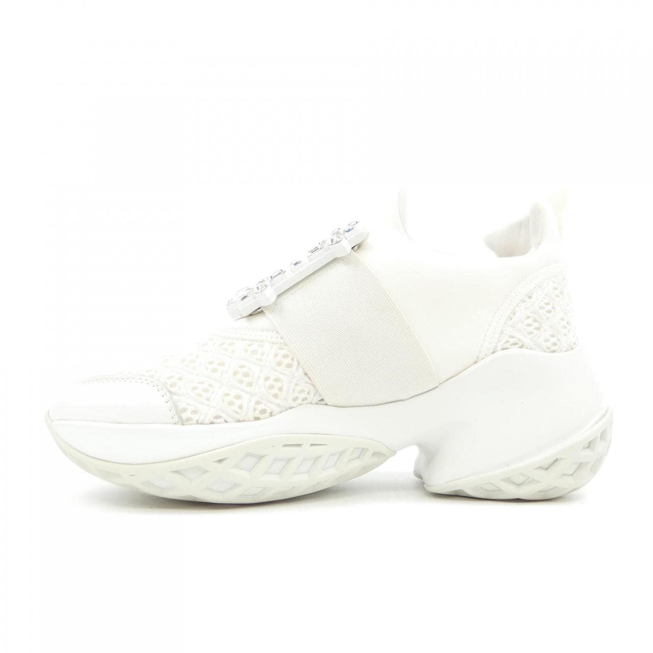 ロジェヴィヴィエ ROGER VIVIER ヴィヴ ラン ストラスバックル スニーカー