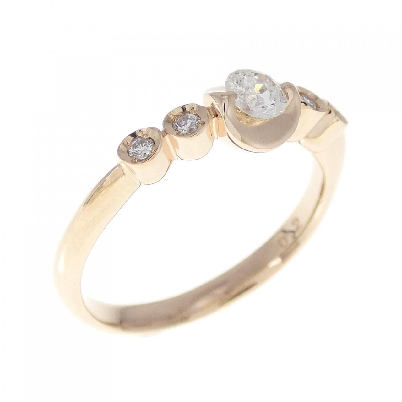 コメ兵｜K18PG ダイヤモンド リング 0.2CT｜ジュエリー｜リング