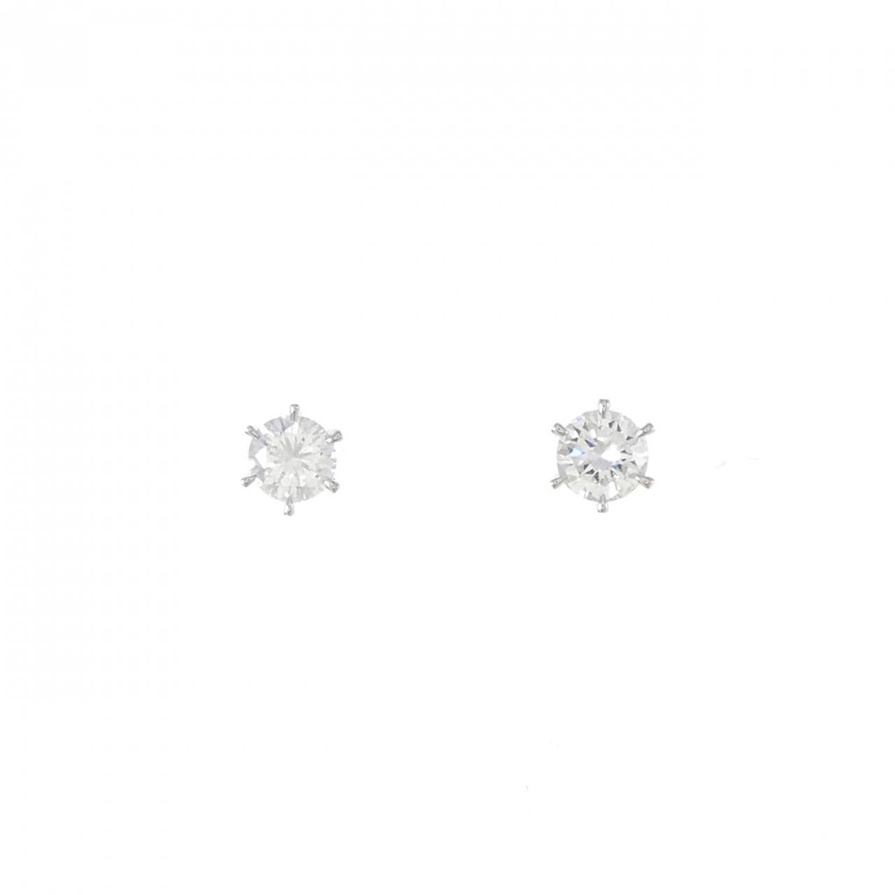 [BRAND NEW] PT Diamond Earrings 0.246CT 0.244CT F SI2 Good