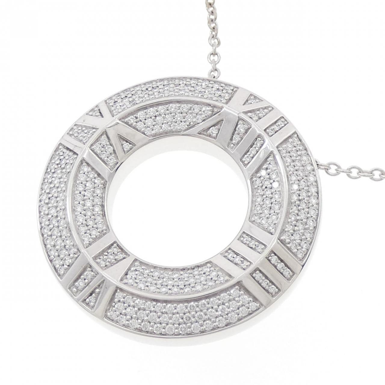 ティファニー アトラス X クローズド サークル ネックレス 0.57CT