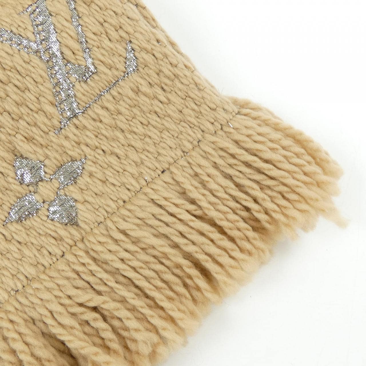 ルイヴィトン LOUIS VUITTON エシャルプ ロゴマニア シャイン M75834 MUFFLER