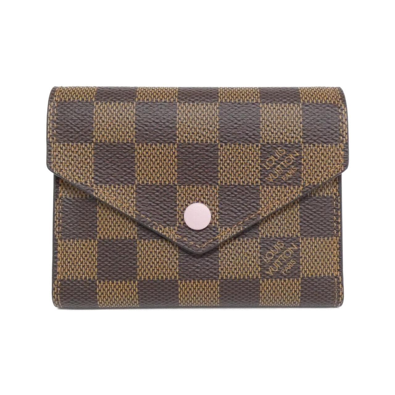 LOUIS VUITTON Damier Portefeuil Victorine N61700 Wallet
