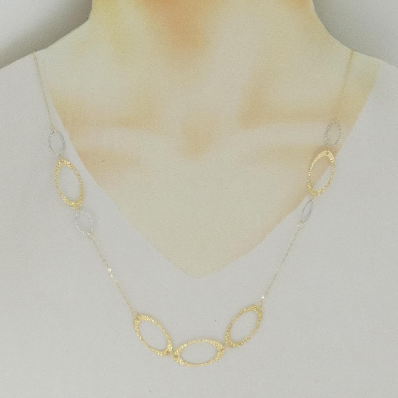 K18YG/K18WG ネックレス