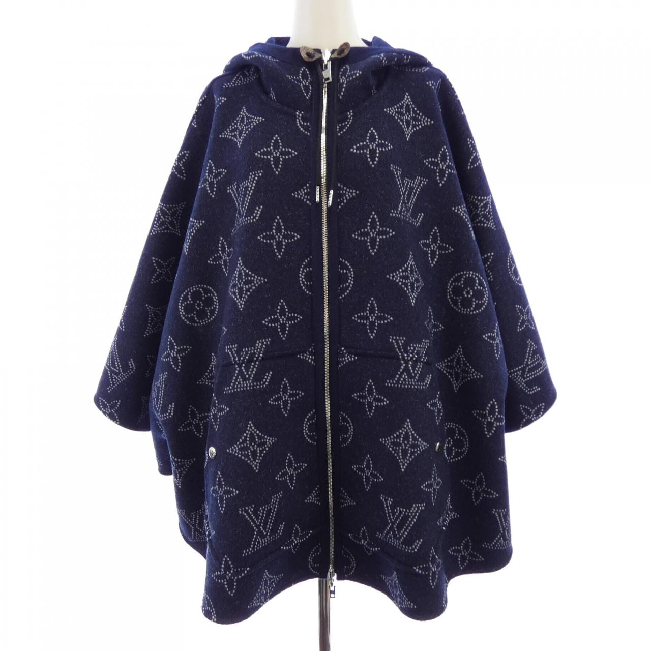 ルイヴィトン LOUIS VUITTON リバーシブルマヒナモノグラム FMCO18J54 ケープ
