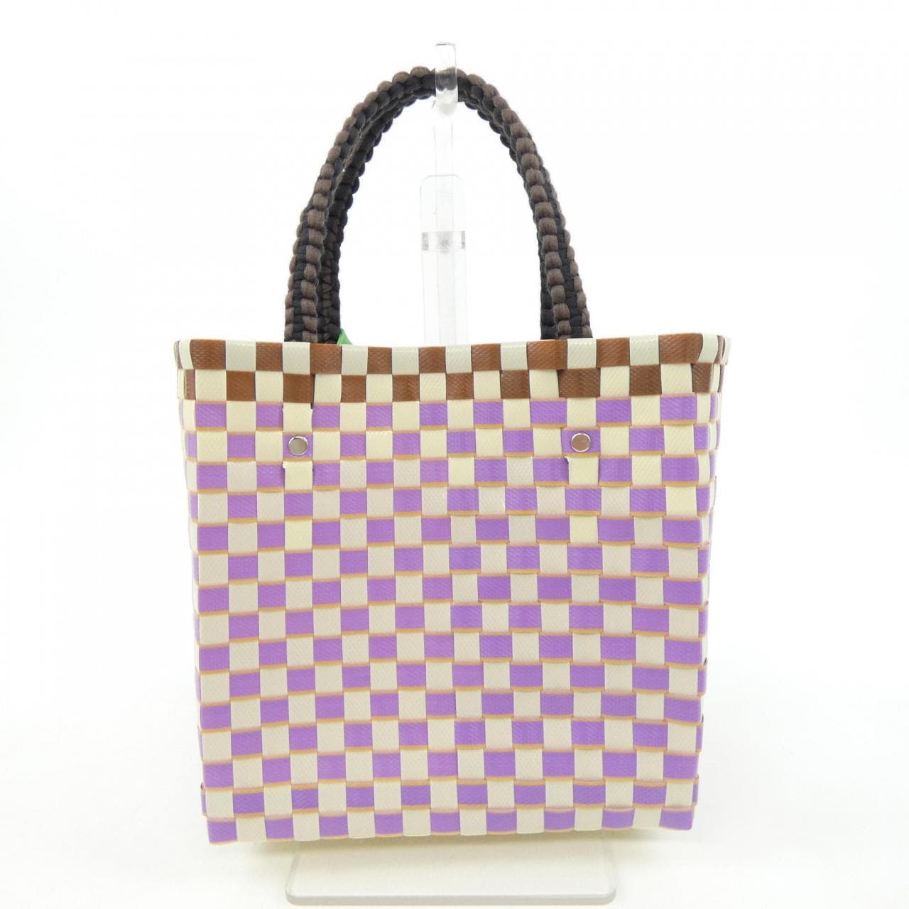 マルニ MARNI MARI MARKET JERSEY HANDLE BASKET SHMH0013A0 BAG