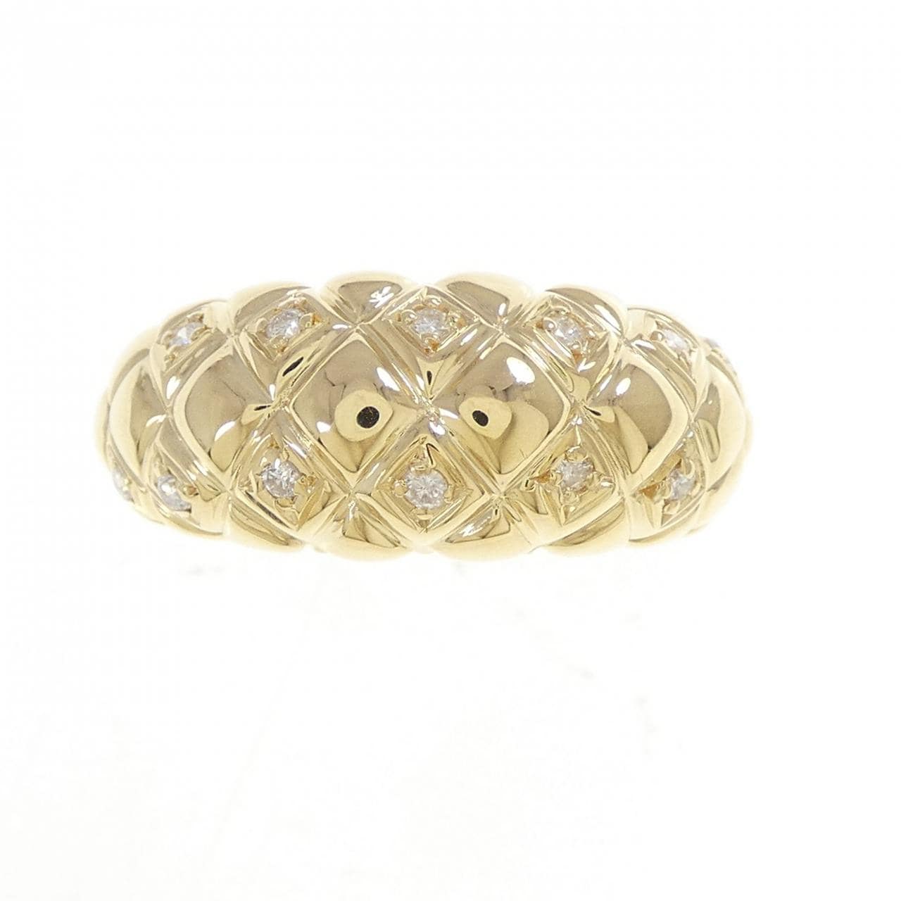 K18YG ダイヤモンド リング 0.15CT