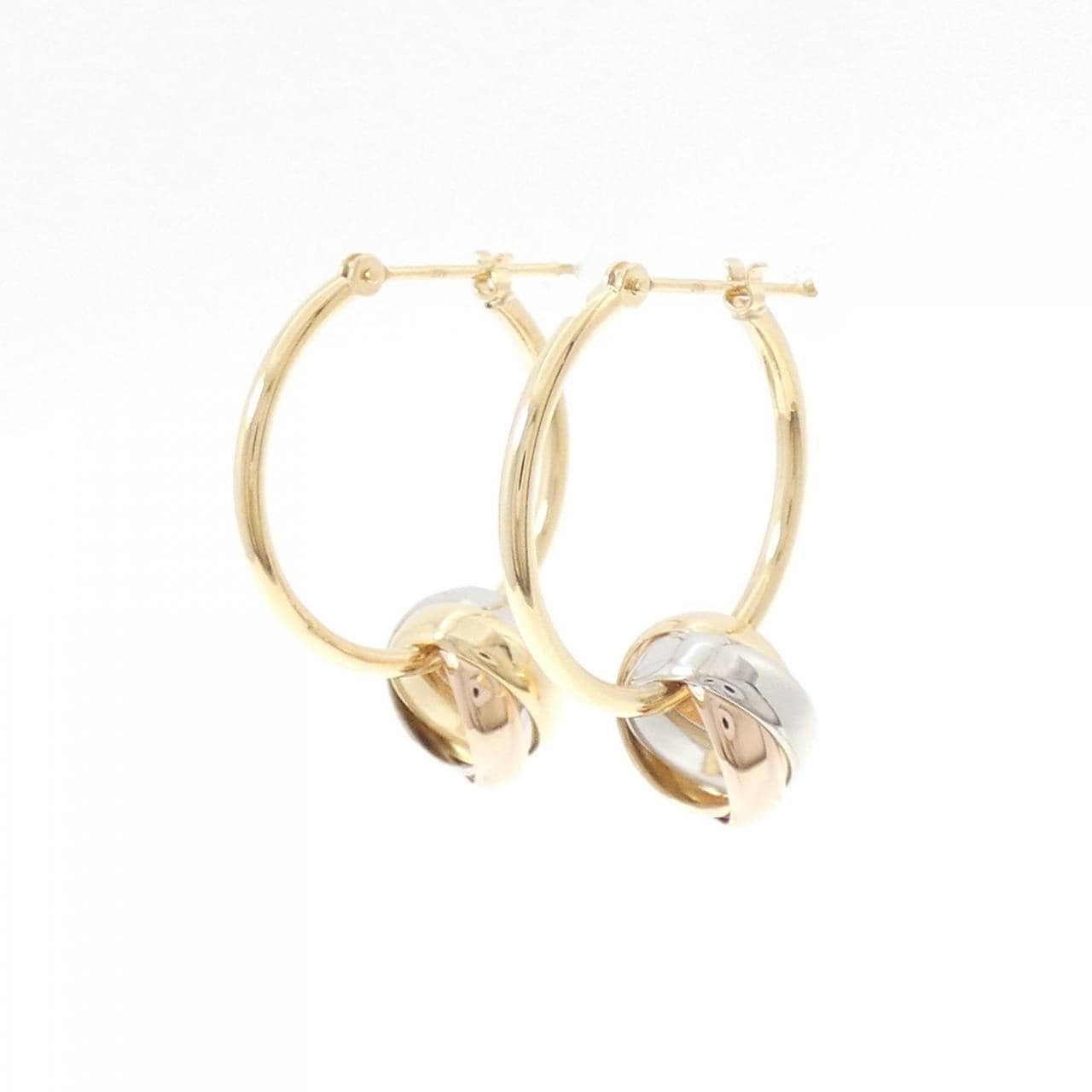 K18YG/PT900/K18PG 2WAY ピアス