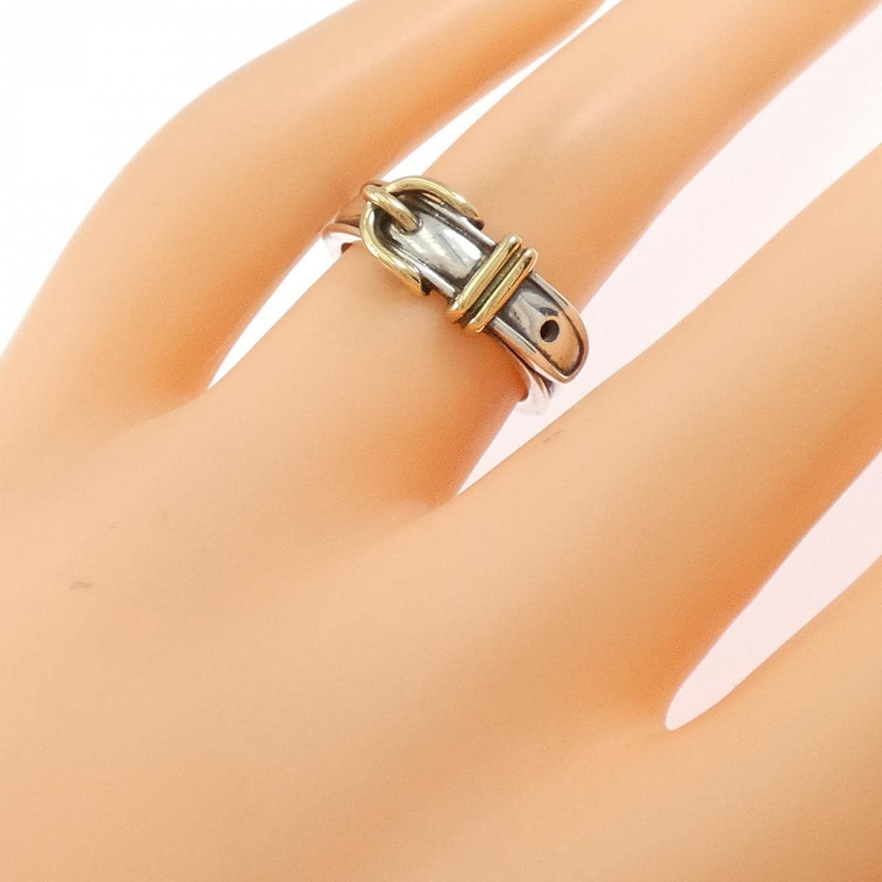 【ヴィンテージ】エルメス 925/ホールマーク リング
