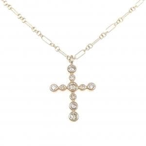 カシケイ クロス ダイヤモンドネックレス 0.40CT