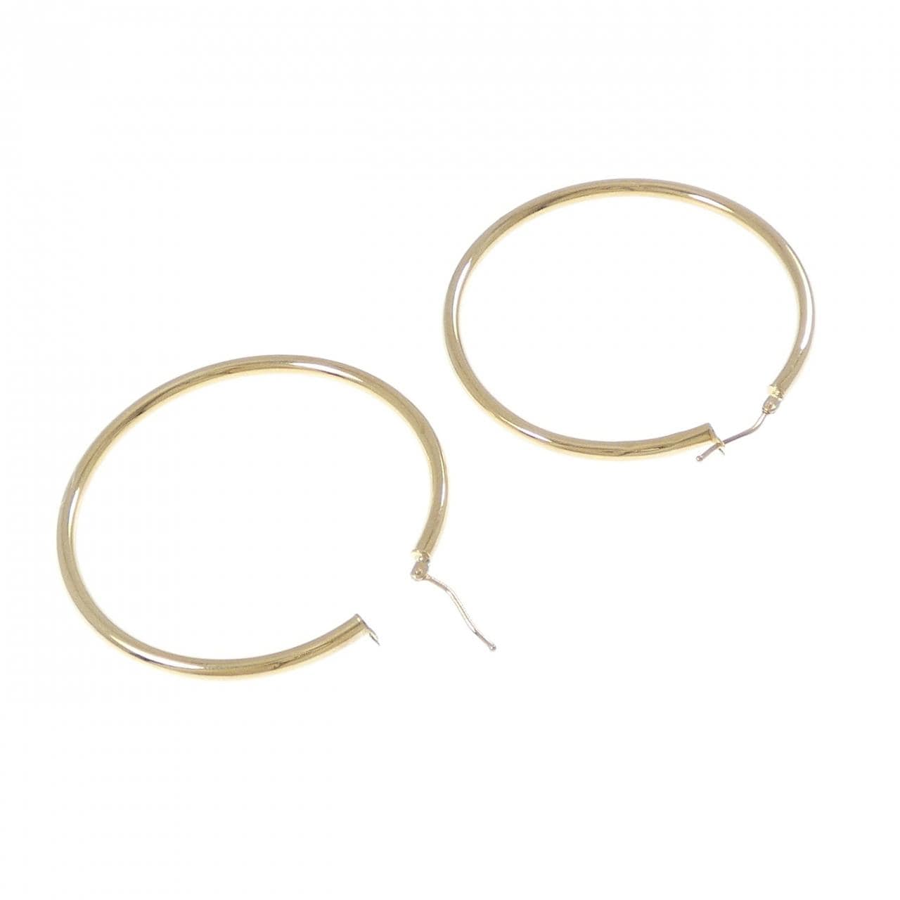 【新品】750YG フープ ピアス