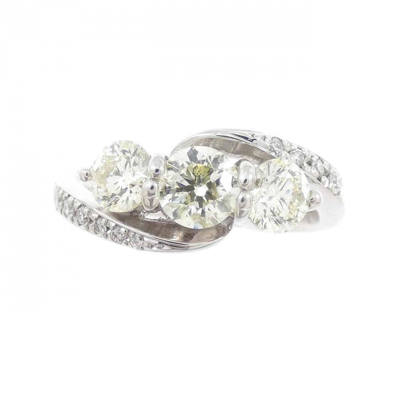 PT900 ダイヤモンド リング 1.01CT