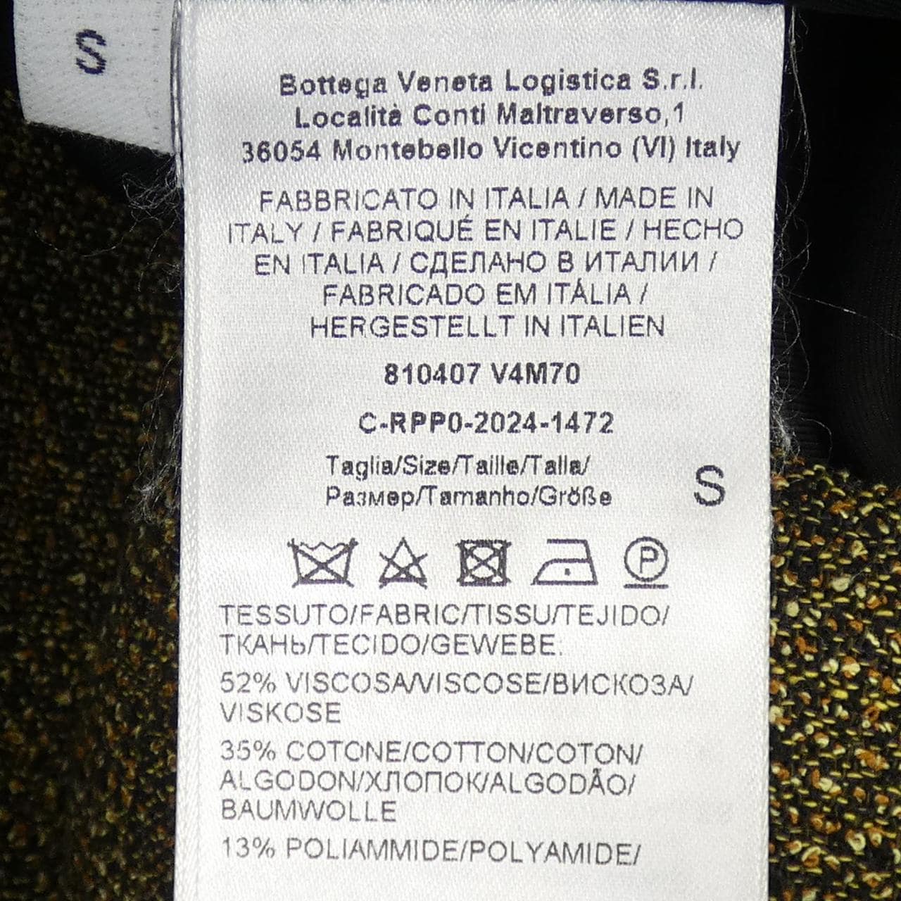 BOTTEGA VENETA Veneta 810407 V4M70 Coat