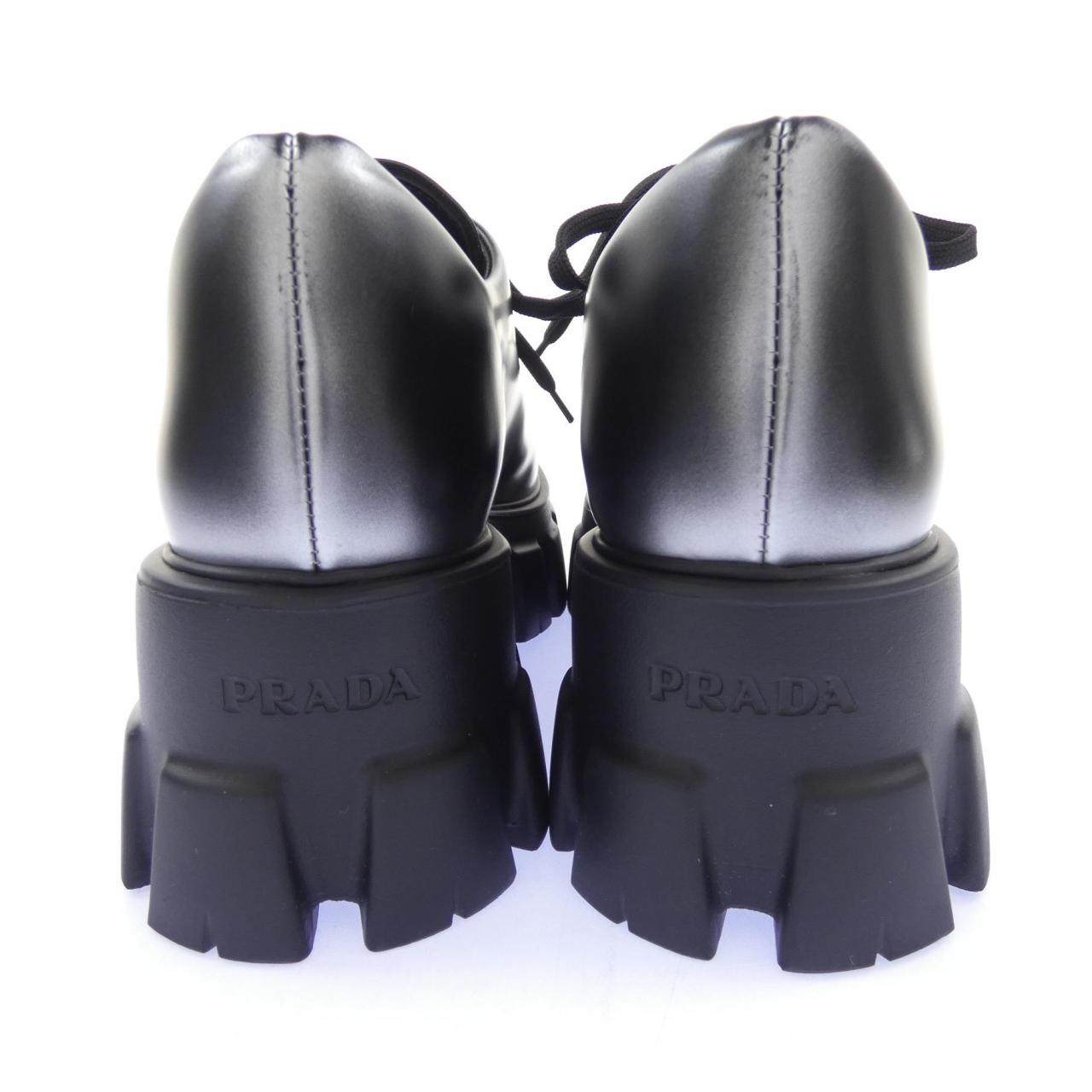 プラダ PRADA モノリス レースアップ 1E708L シューズ