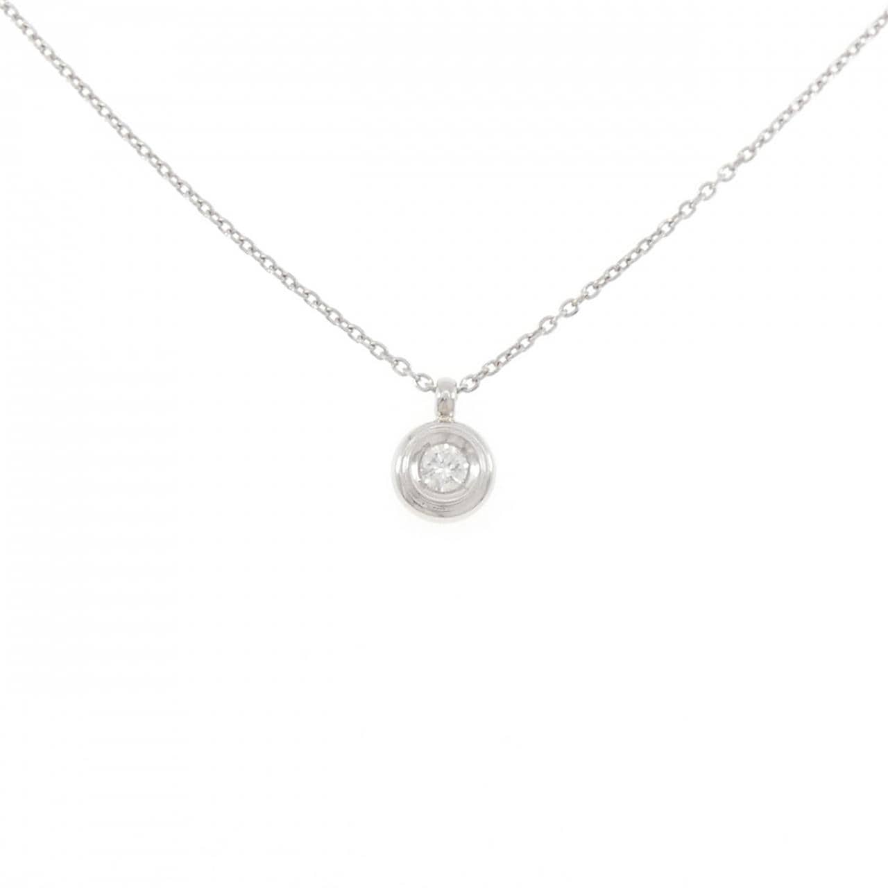 PT850 ダイヤモンド ネックレス 0.18CT