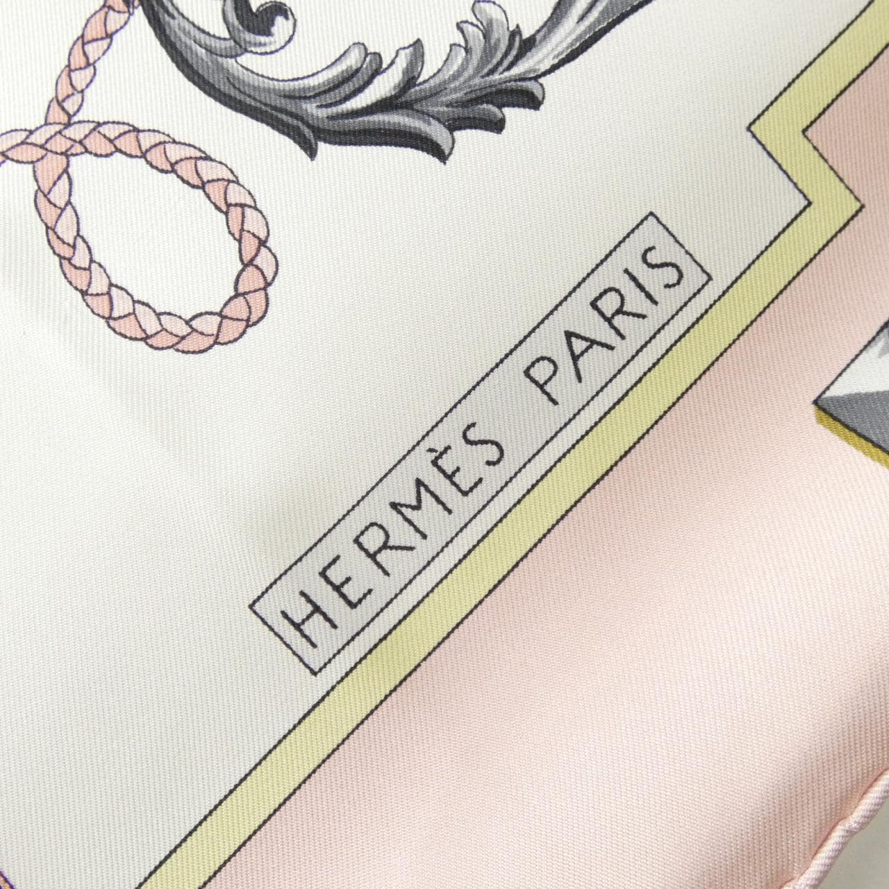 エルメス LES CLES カレ スカーフ