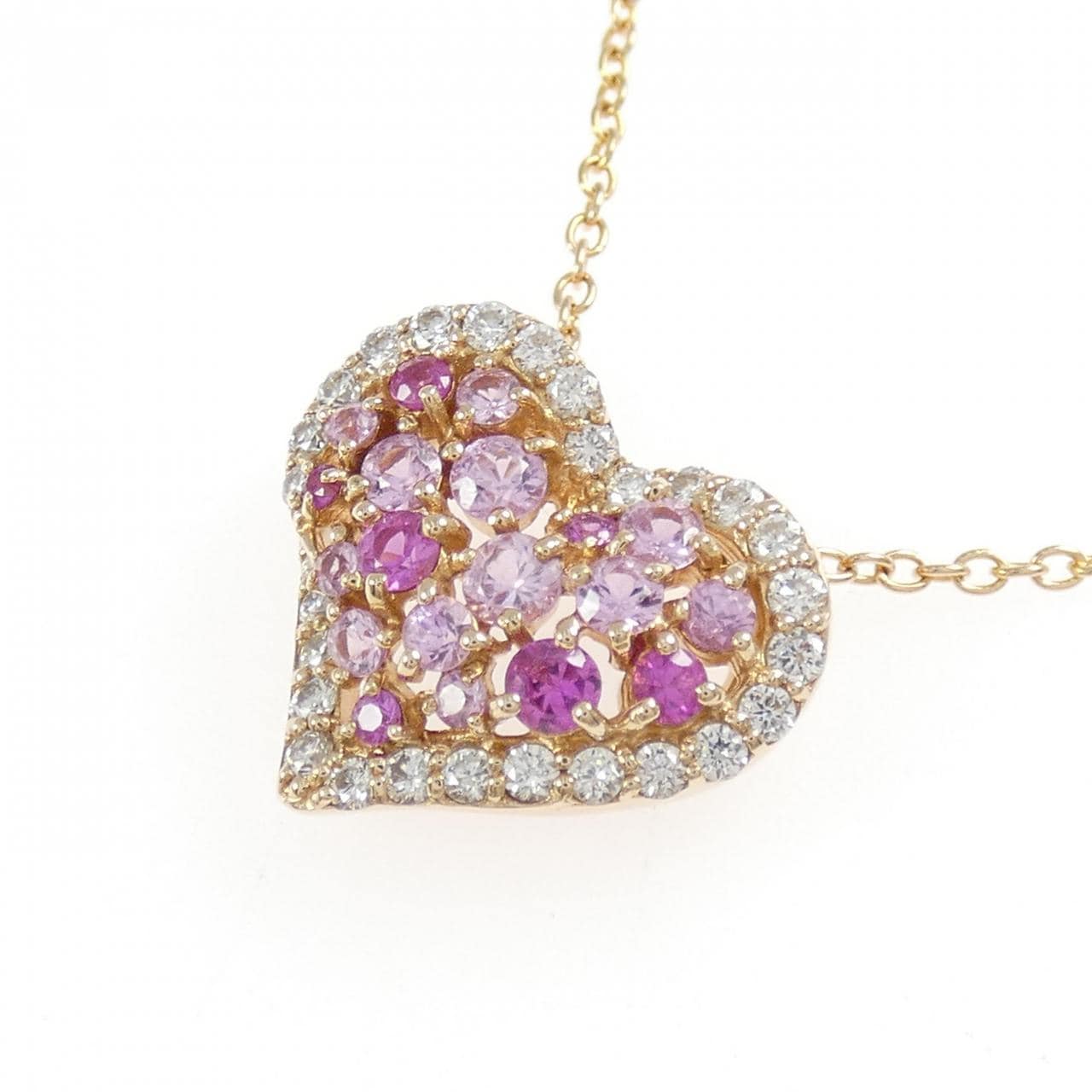 ポンテヴェキオ サファイヤ ネックレス 0.76CT