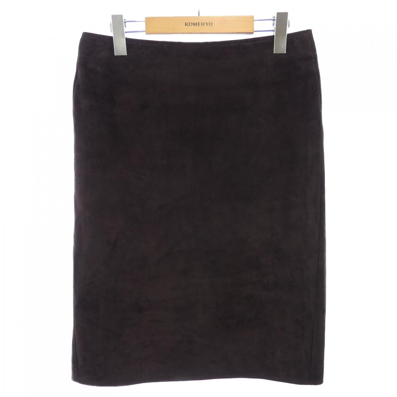[vintage] HERMES Leather Skirt