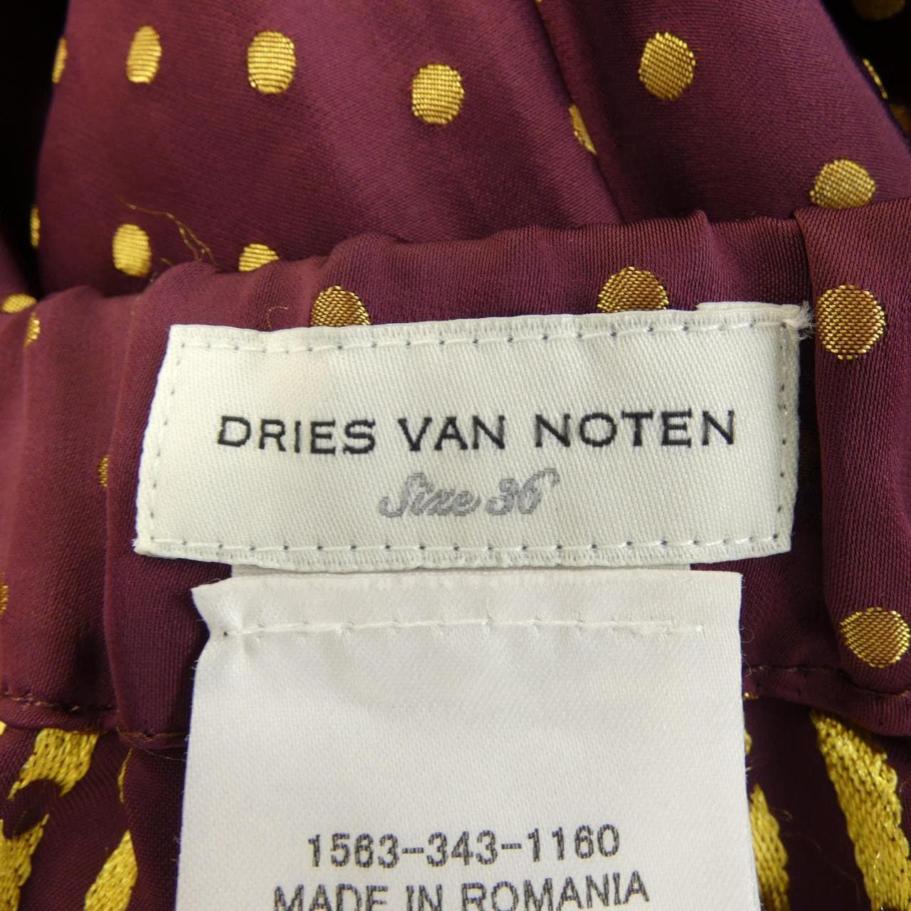 ドリスヴァンノッテン DRIES VAN NOTEN パンツ