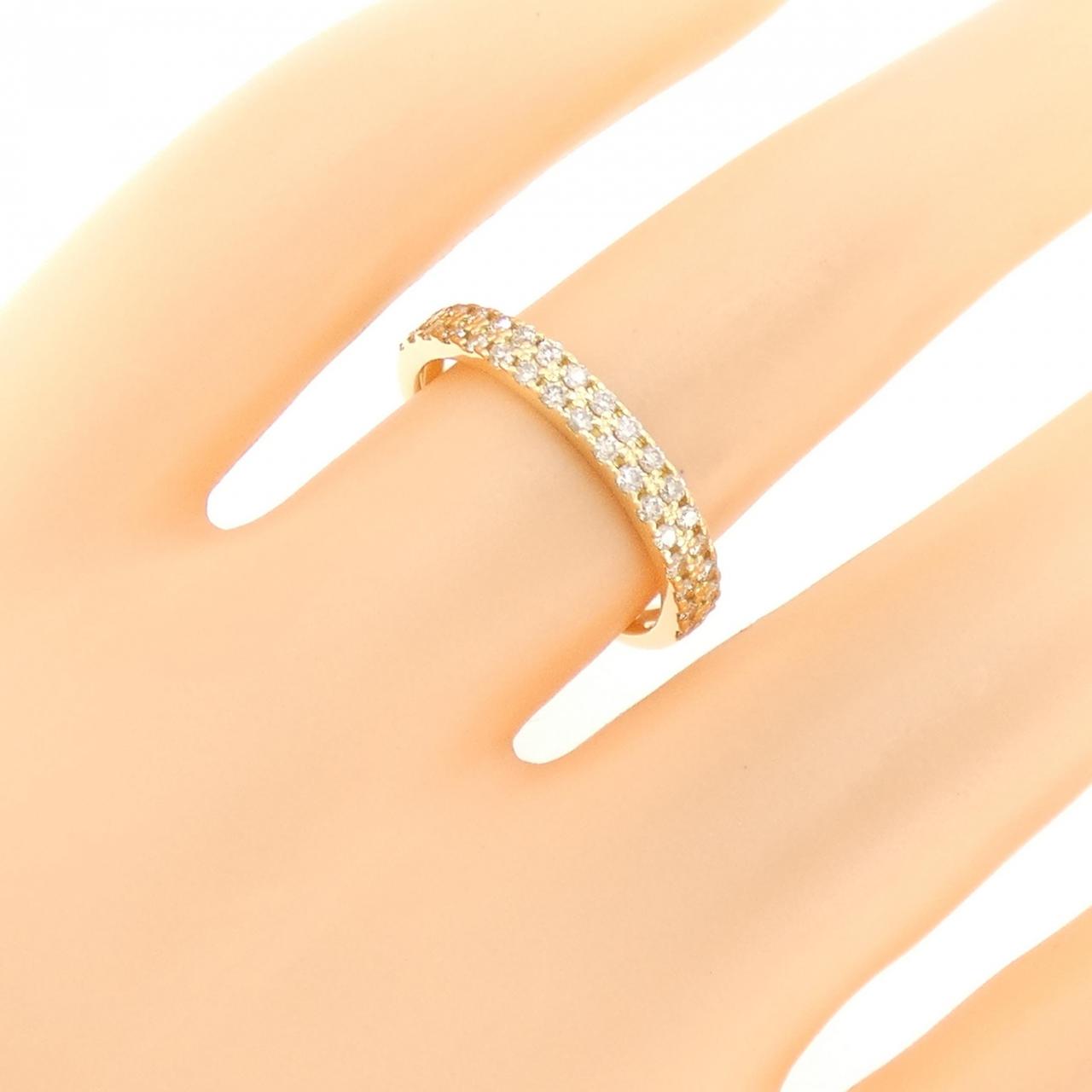 K18YG ダイヤモンド リング 0.30CT