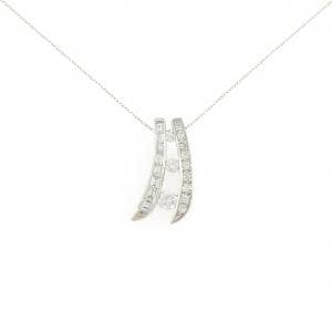 PT900/PT850 ダイヤモンド ネックレス 0.46CT