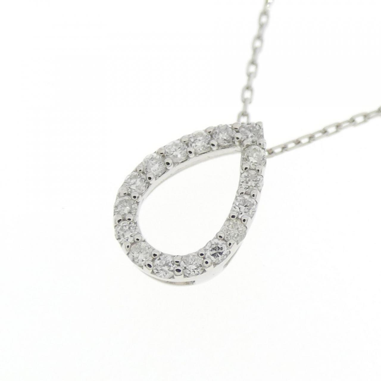 PT900/PT850 ダイヤモンド ネックレス 0.10CT