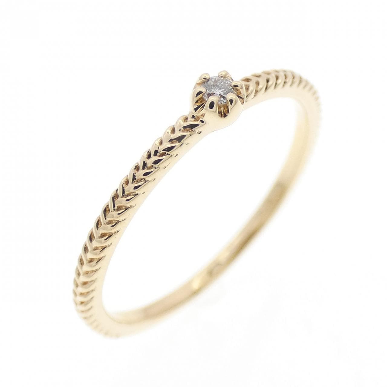 4゜C ダイヤモンド リング