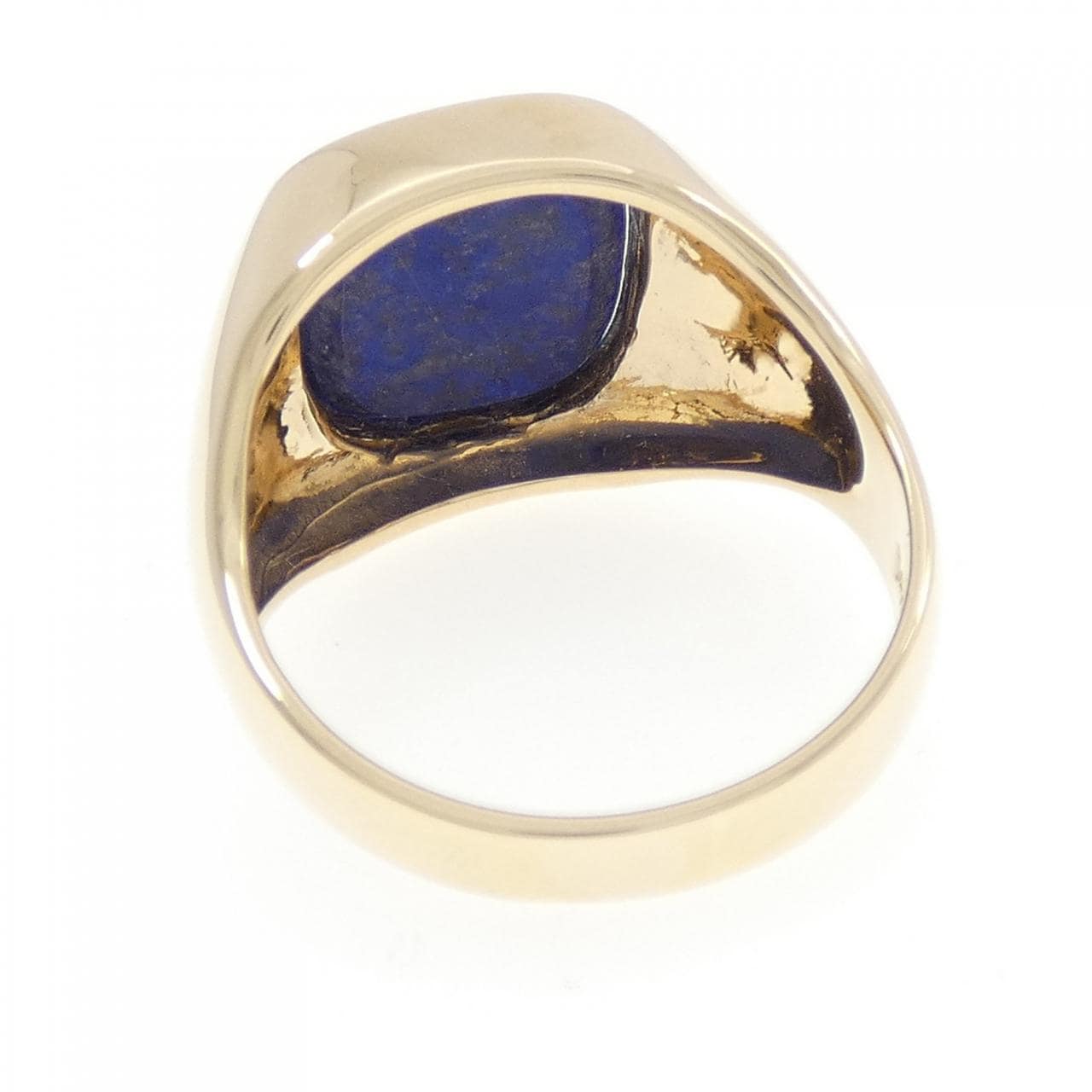 14KYG ラピスラズリ リング