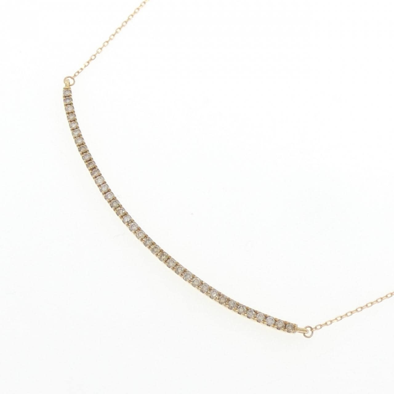 ジーエスティービー ダイヤモンド ネックレス 0.26CT