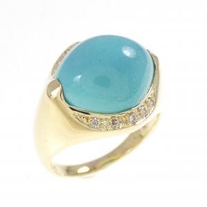 K18YG ターコイズ リング