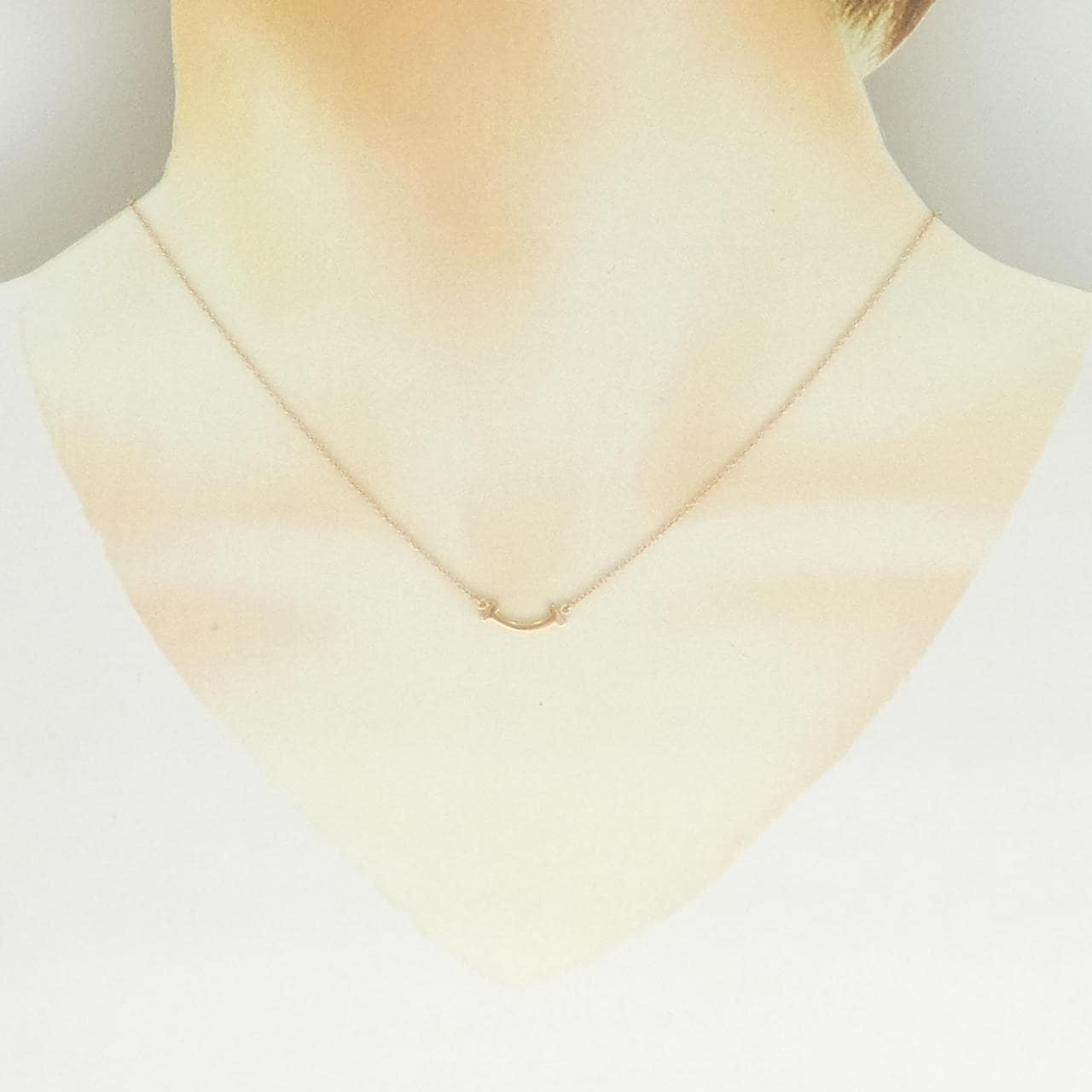 ティファニー Tスマイル ミニ ネックレス