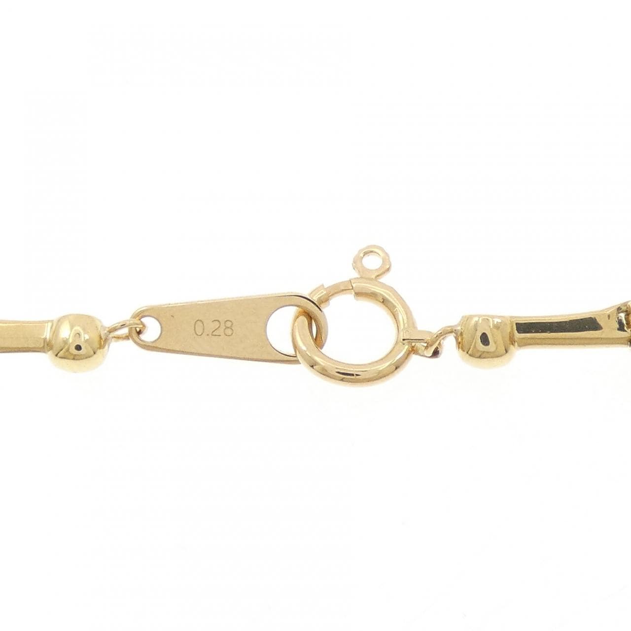 K18YG ダイヤモンド ブレスレット 0.28CT