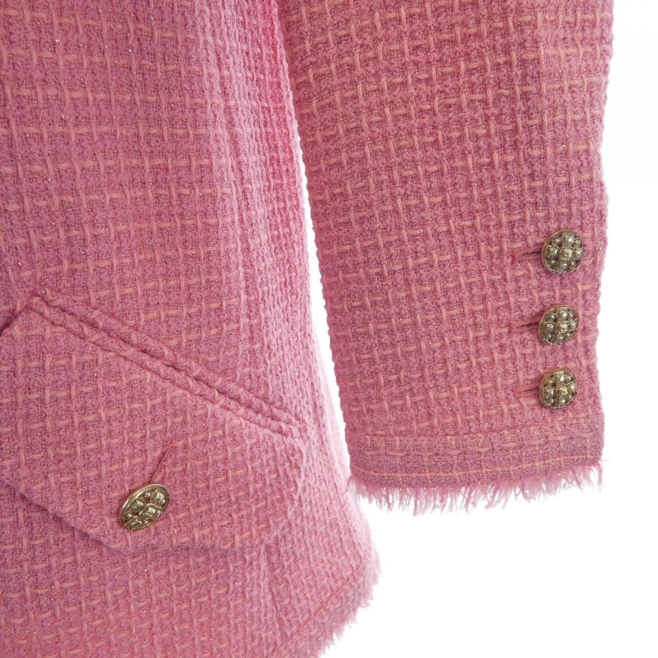 シャネル CHANEL P64572V41285 20A ノーカラージャケット