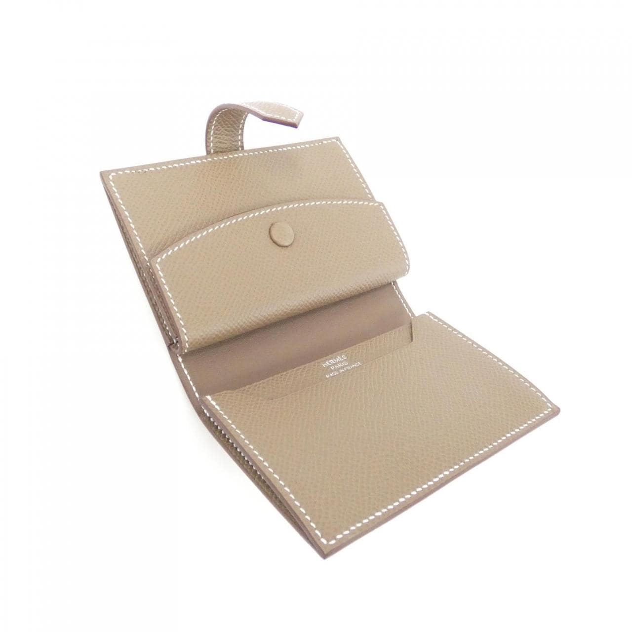 [未使用品] HERMES Bearn Mini 039796CK 錢包