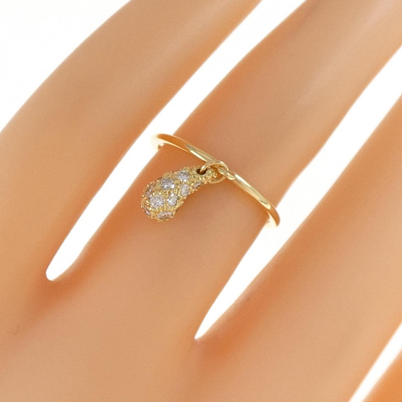 [vintage] TIFFANY Teardrop Ring