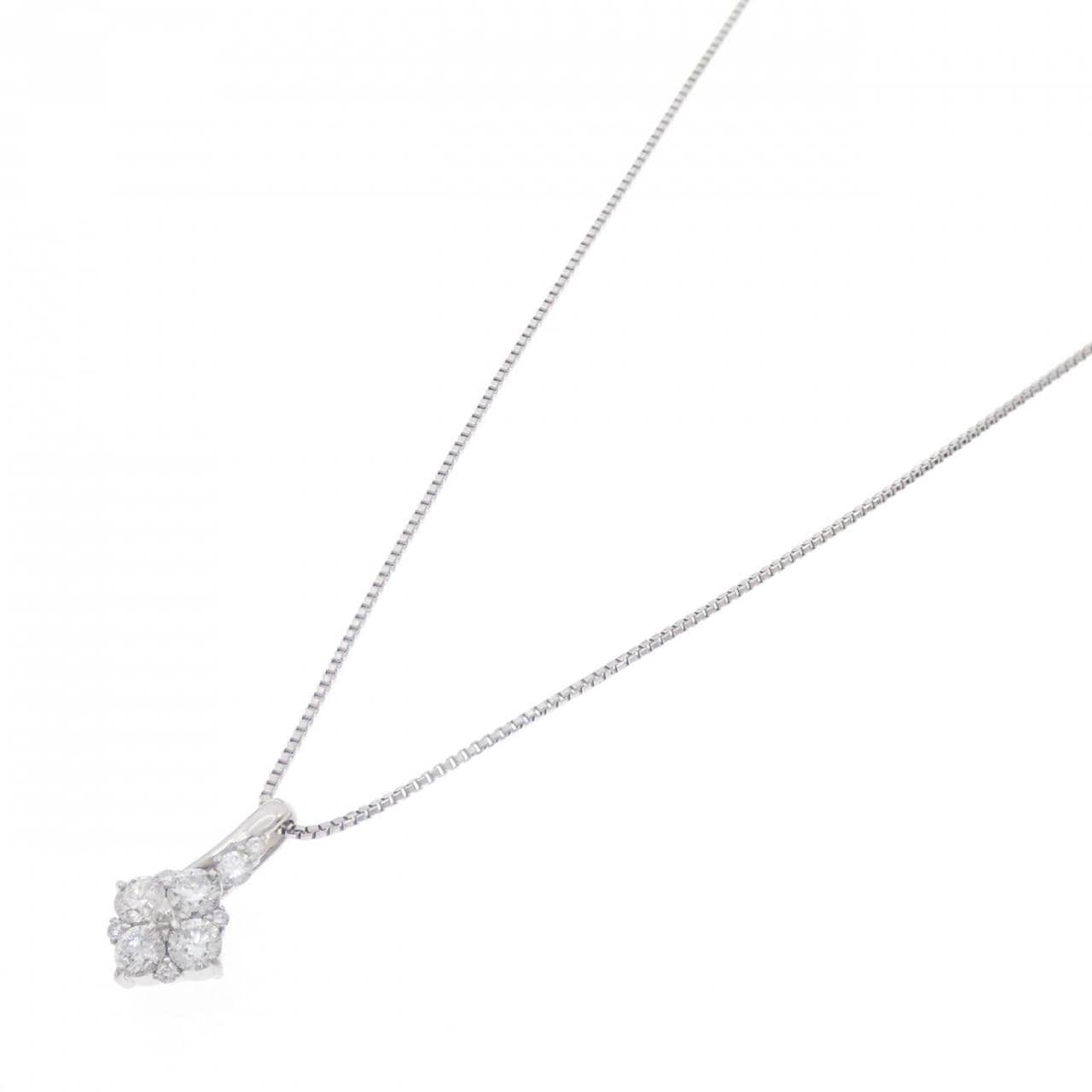 PT Flower Diamond Necklace 0.30CT