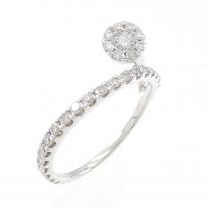 K18WG ダイヤモンド リング 0.50CT