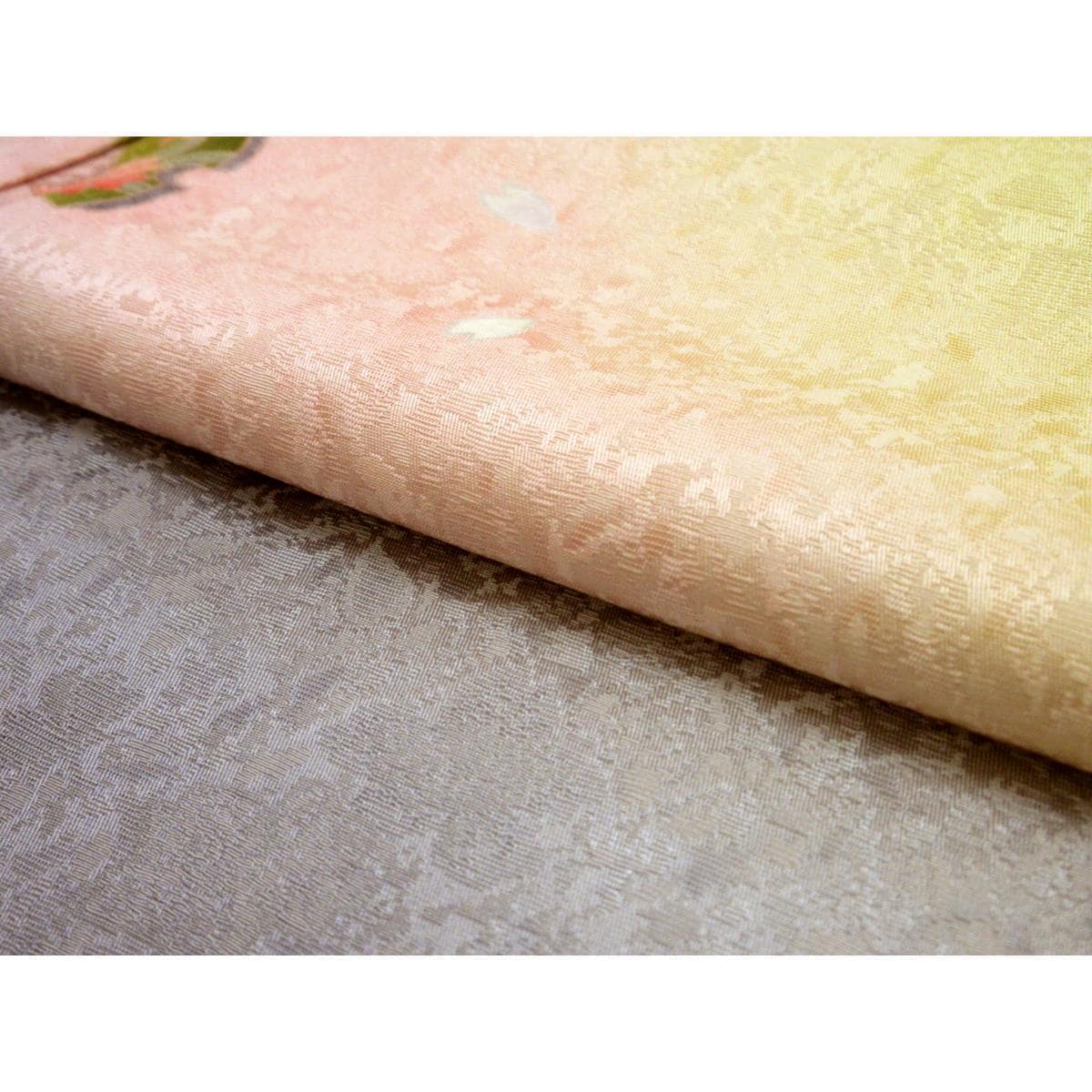 【未使用品】振袖　友禅加工　ボカシ染