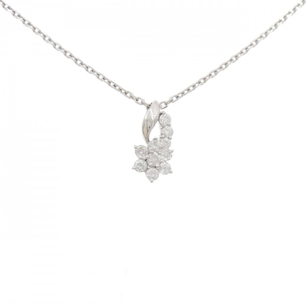 PT900/PT850 ダイヤモンド ネックレス 0.50CT
