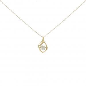 K18YG ダイヤモンド ネックレス 0.13CT