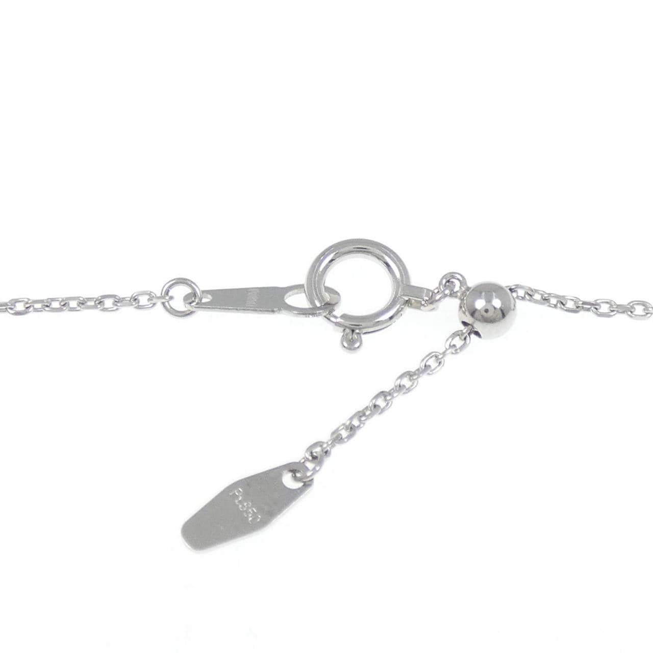 【新品】PT900/PT850 ダイヤモンド ネックレス 0.703CT