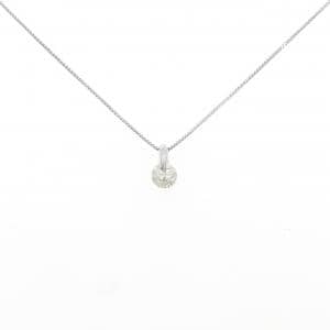 PT900/PT850 ソリティア ダイヤモンド ネックレス 0.303CT