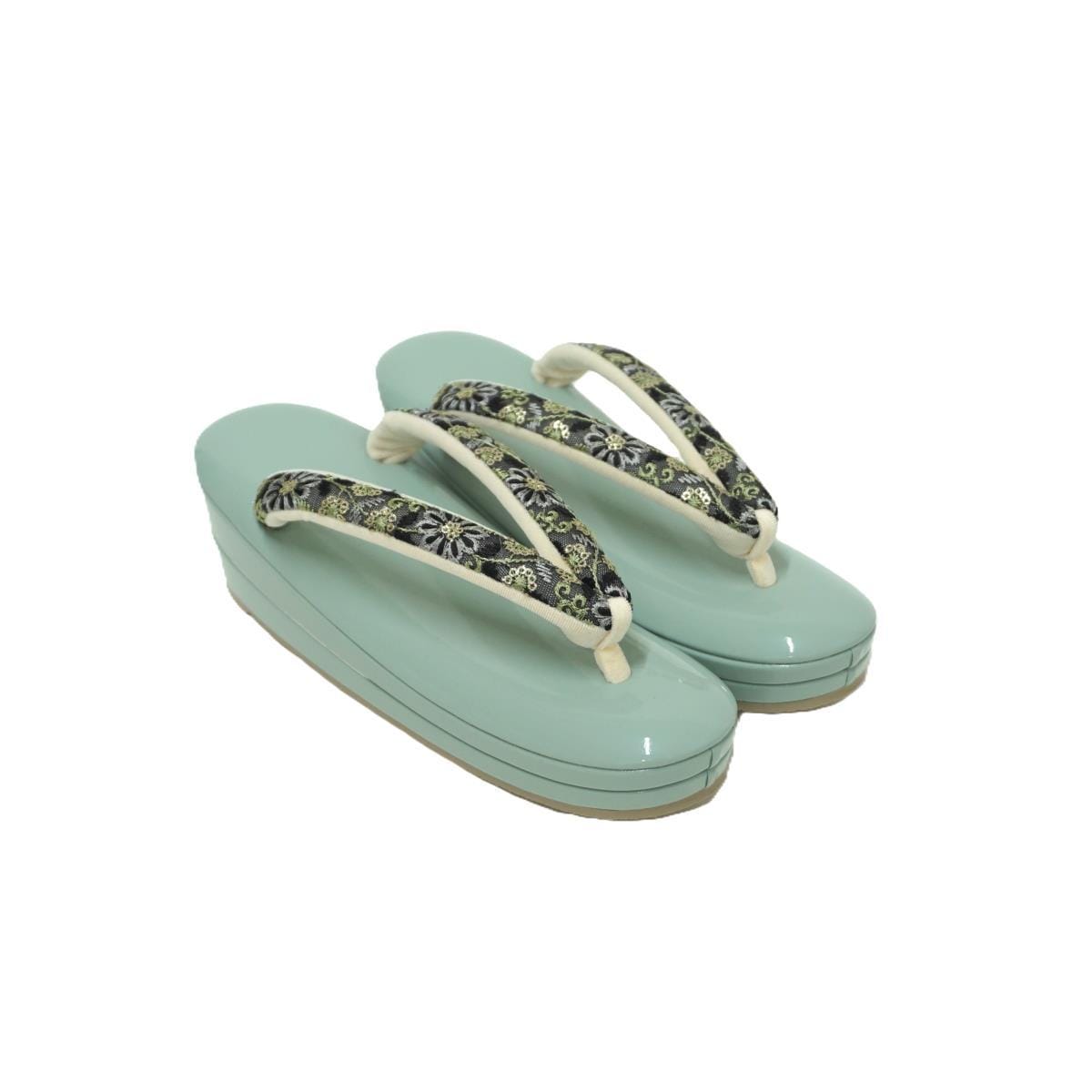 【新品】女草履　インドレース　Ｆサイズ