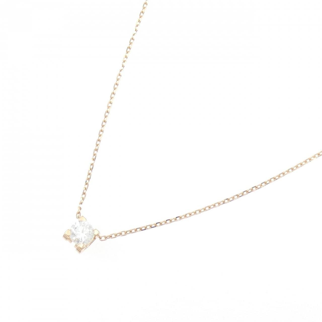 カルティエ Cドゥ カルティエ ネックレス 0.34CT D IF 3EXT