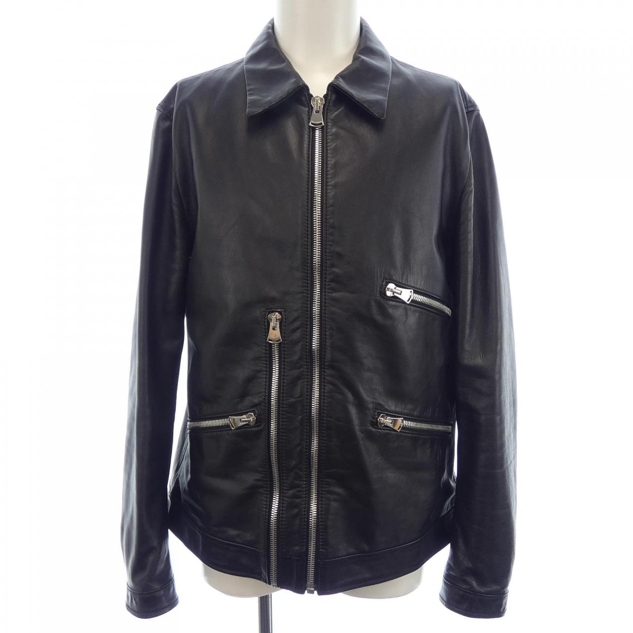 ドルチェアンドガッバーナ DOLCE&GABBANA G9BQ1L レザージャケット