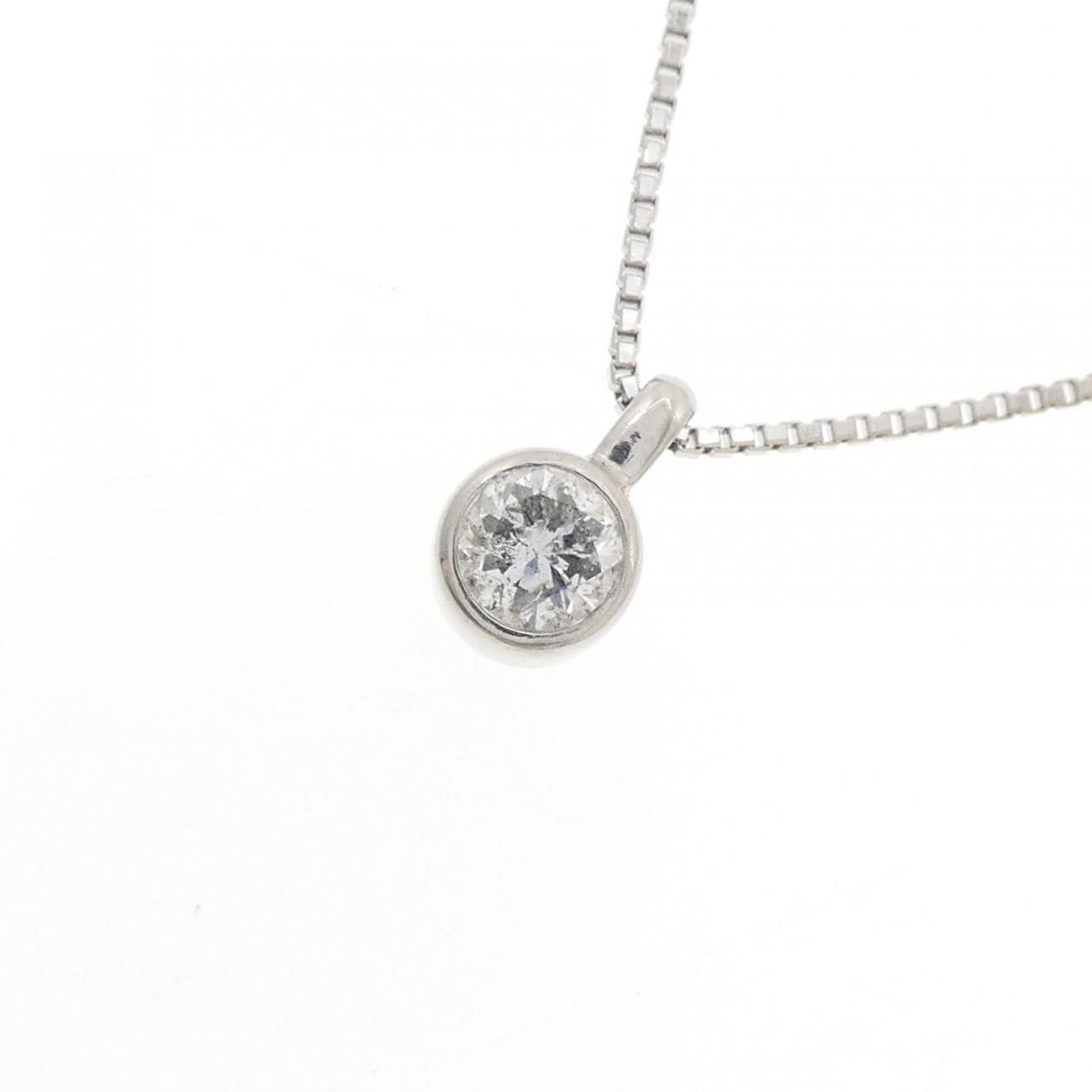 PT850 ダイヤモンド ネックレス 0.18CT