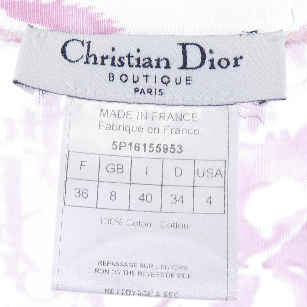 CHRISTIAN DIOR CHRISTIAN DIOR T-SHIRT