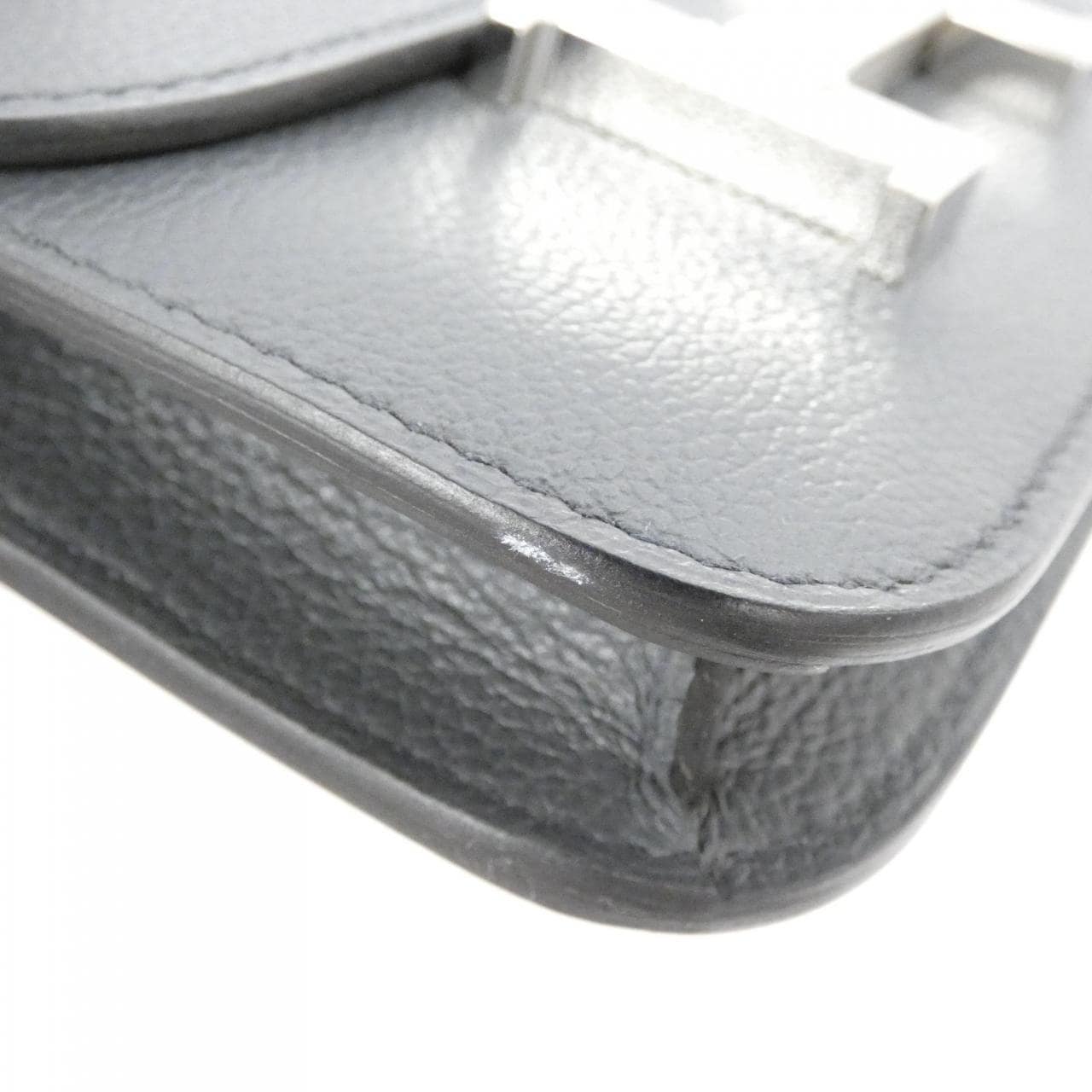 [未使用品] HERMES Constance Slim 雙色 082501CK 皮夾