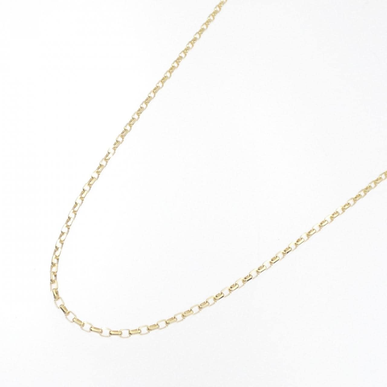 K18YG chain necklace
