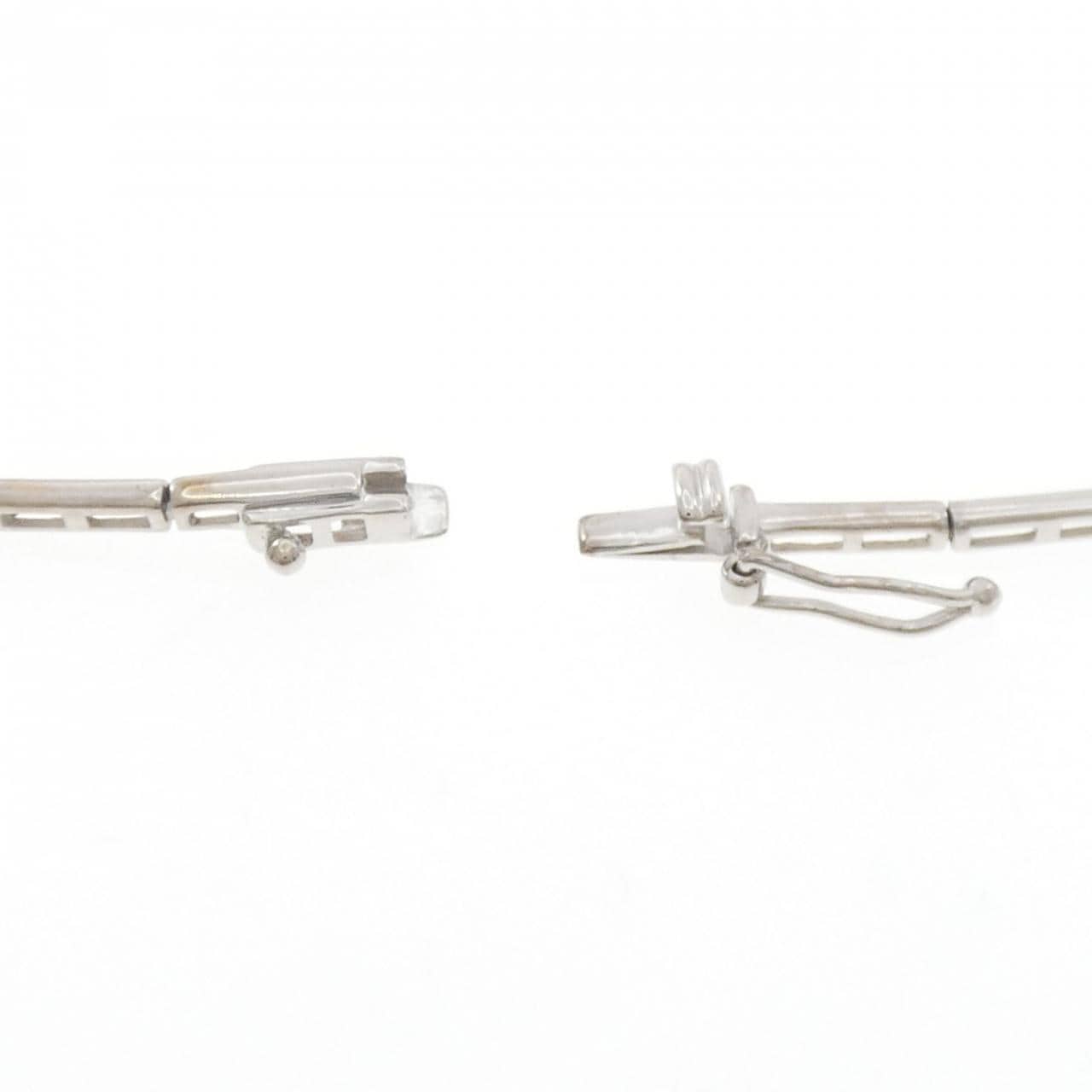 K18WG ダイヤモンド ネックレス 2.55CT